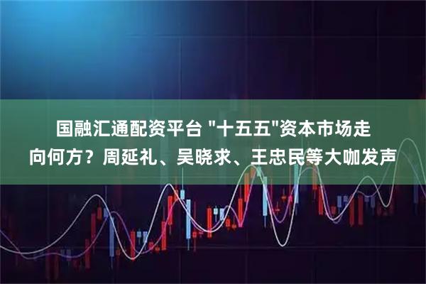 国融汇通配资平台 "十五五"资本市场走向何方？周延礼、吴晓求、王忠民等大咖发声