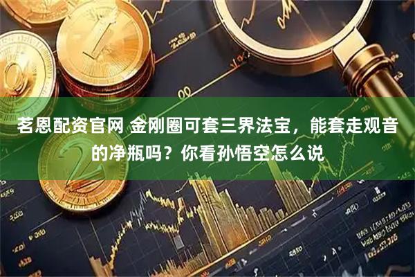 茗恩配资官网 金刚圈可套三界法宝，能套走观音的净瓶吗？你看孙悟空怎么说
